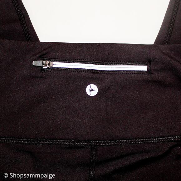 90 Degree Reflex Hi Rise Capri Leggings Black Small NWT - Picture 7 of 9